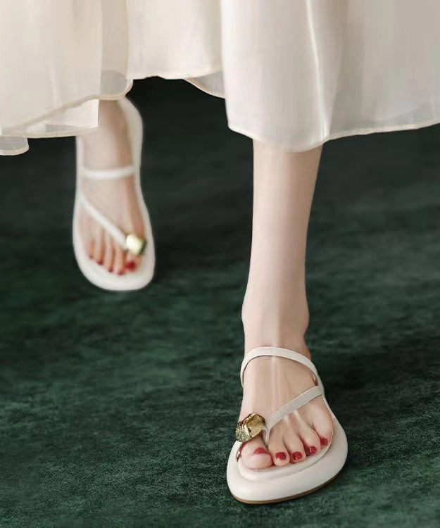 2024 Summer New French Toe Set Black Slide Sandals AG1029 Wicker Sandals