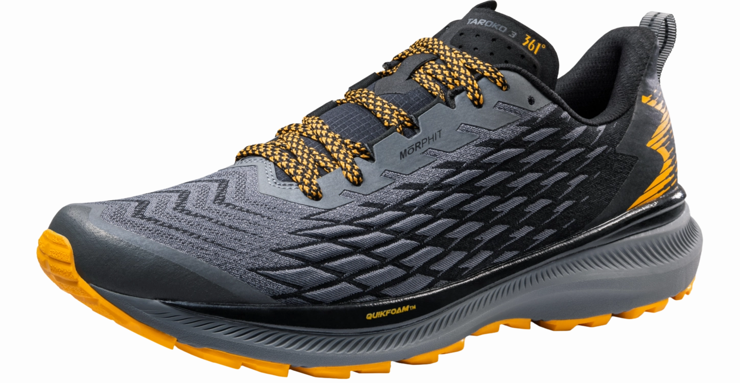 361 Taroko 3 Trail Running Shoes - Men's Best Trail Shoes For High Arches
