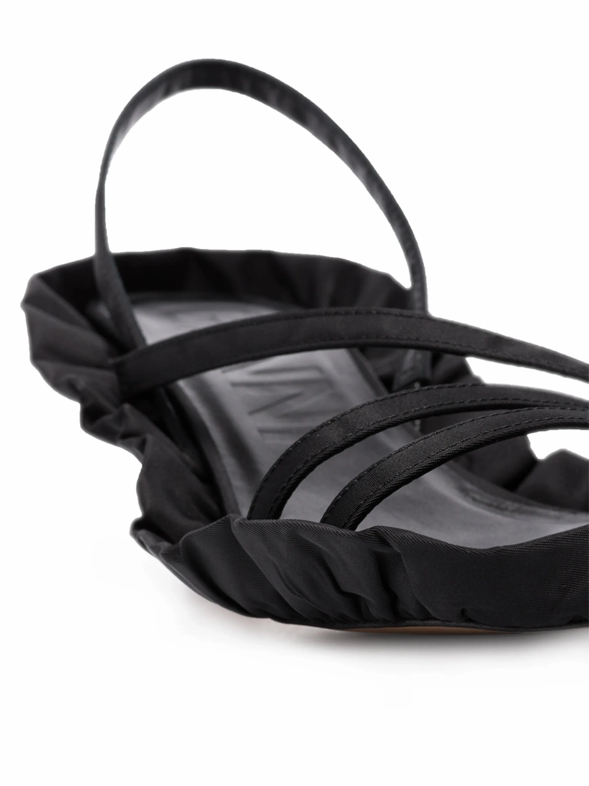 Yves Sandals 50mm ruffle-detailing sandals