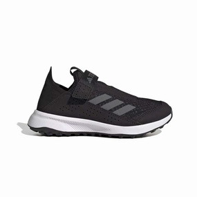 Vertisol Trail Hiking Shoe adidas - Kids' (Preschool & Junior) Terrex Voyager 21 Slip On Shoes (GW9334)