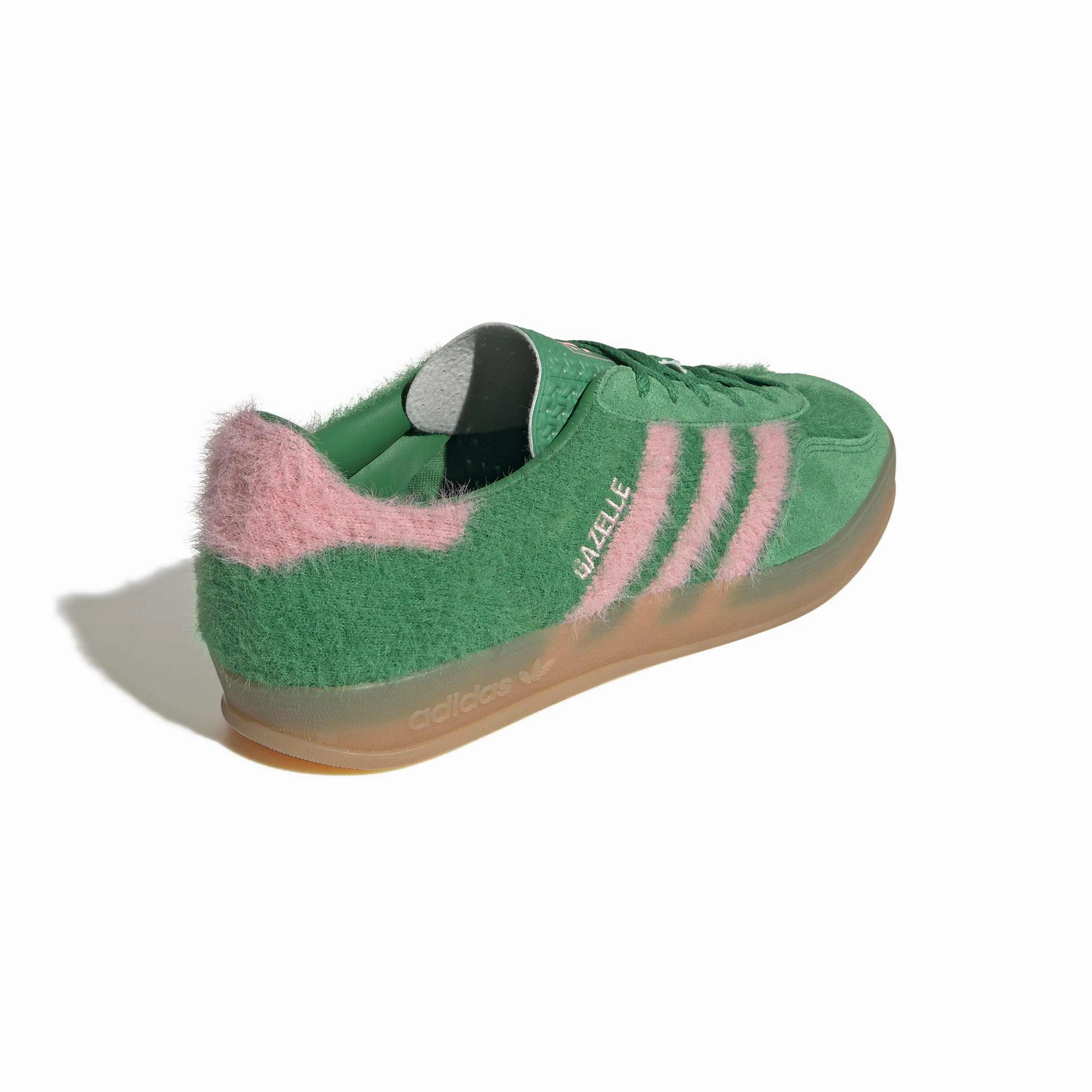 ADIDAS GAZELLE INDOOR WOMEN GREEN/GLOPNK/GUM3 JP8342 Stores That Sale Shoes