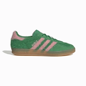 ADIDAS GAZELLE INDOOR WOMEN GREEN/GLOPNK/GUM3 JP8342 Shoes 8