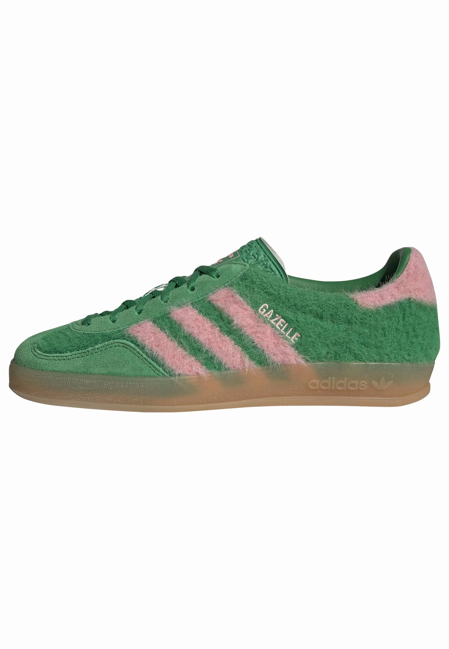 Shoes Cyber Monday Deals ADIDAS GAZELLE INDOOR WOMEN GREEN/GLOPNK/GUM3 JP8342