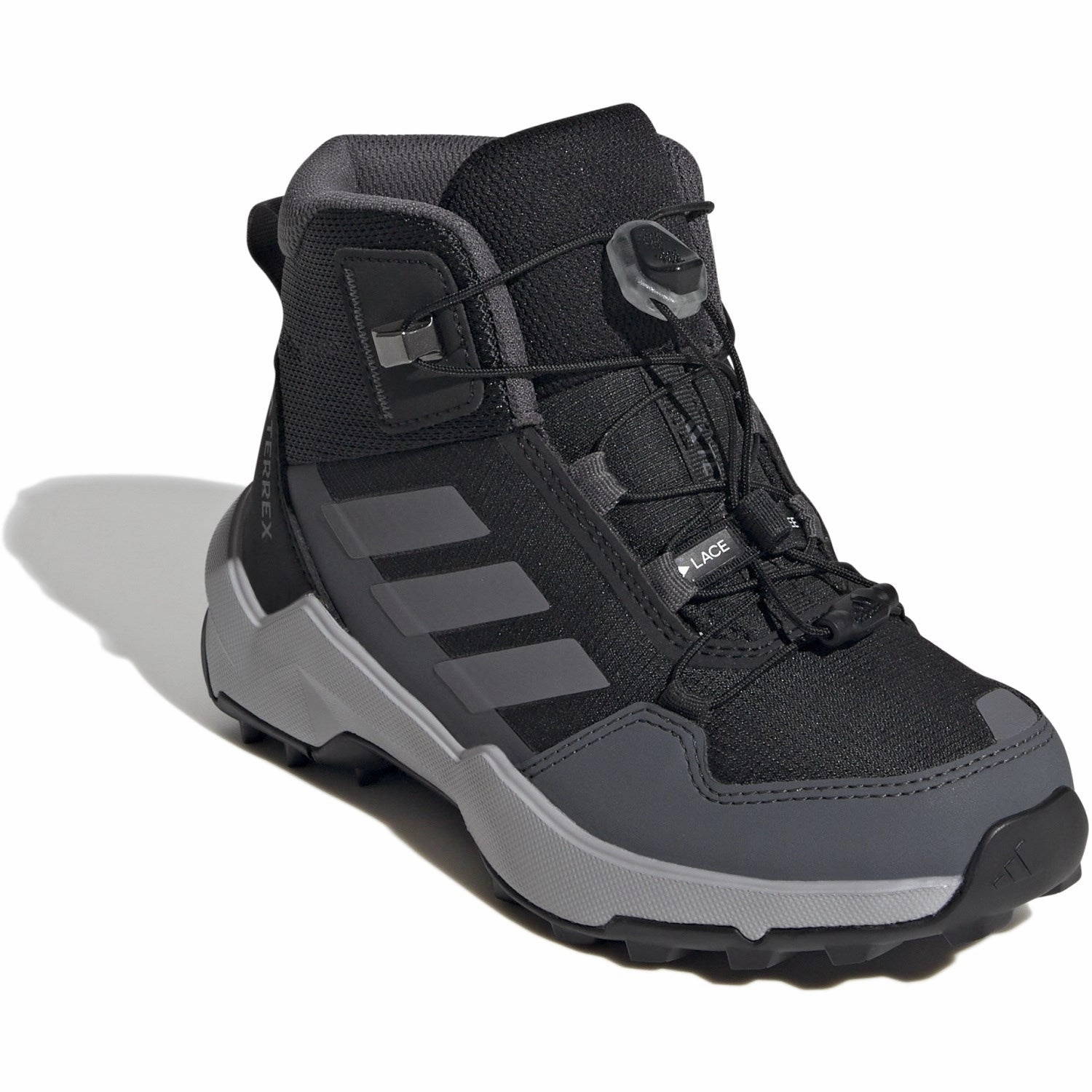 Rock Climbing Shoes Toronto adidas Originals Core Black/Grey Four/Grey Six Terrex Ax4R Mid Sl K Shoe