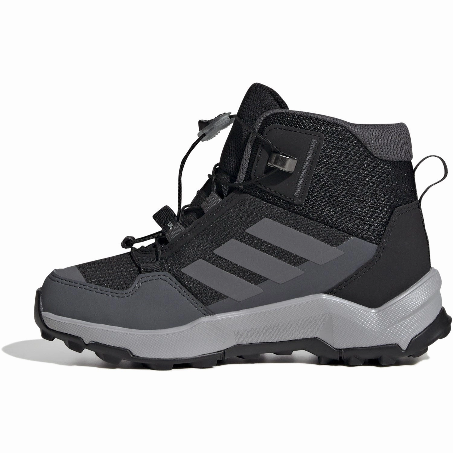 Best Hiking Shoes Brand adidas Originals Core Black/Grey Four/Grey Six Terrex Ax4R Mid Sl K Shoe