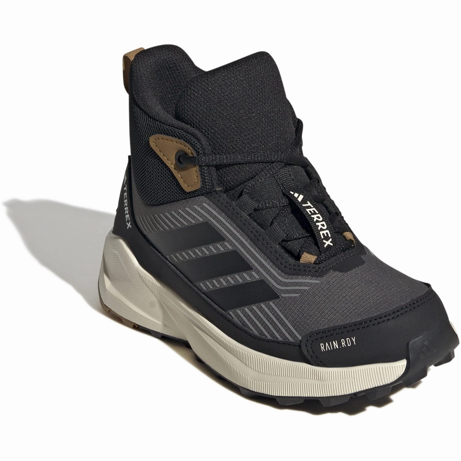 adidas Originals Grey Six/Core Black/Bronze Strata Terrex Trailmaker 2 Mid Cp K Shoe Rock Climbing Shoes Chalk Bag