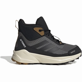adidas Originals Grey Six/Core Black/Bronze Strata Terrex Trailmaker 2 Mid Cp K Shoe Hedgehog Fastpack Gore-tex Hiking Shoes