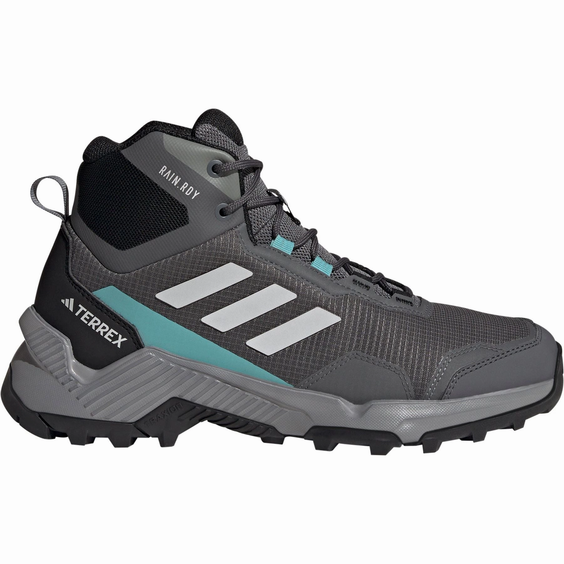 Difference Between Sneakers And Hiking Shoes adidas Terrex Eastrail 2 Mid RAIN.RDY Womens Walking Boots - Grey