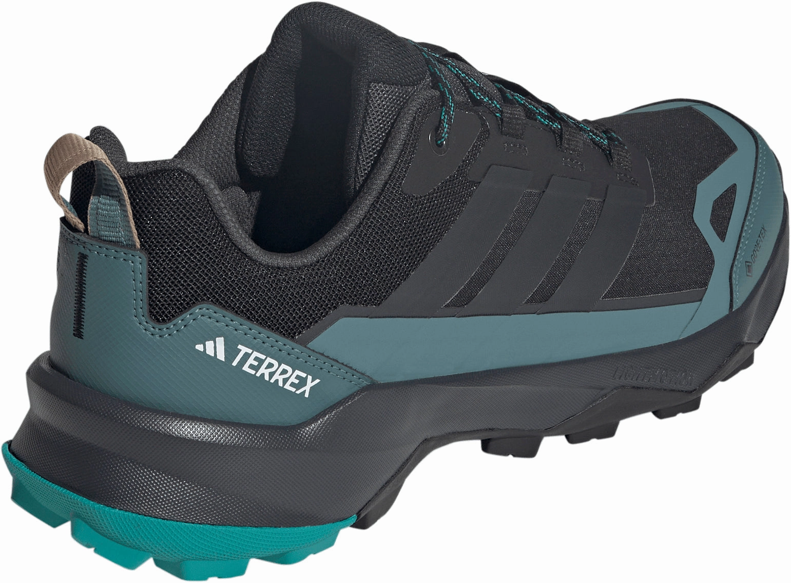 adidas Terrex Skychaser AX5 GORE-TEX Mens Walking Shoes - Black Leather Lined Hiking Shoes