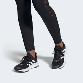 Running Shoes For Barefoot Runners adidas Womens Solar Boost 4 Running Shoes Black Trainers