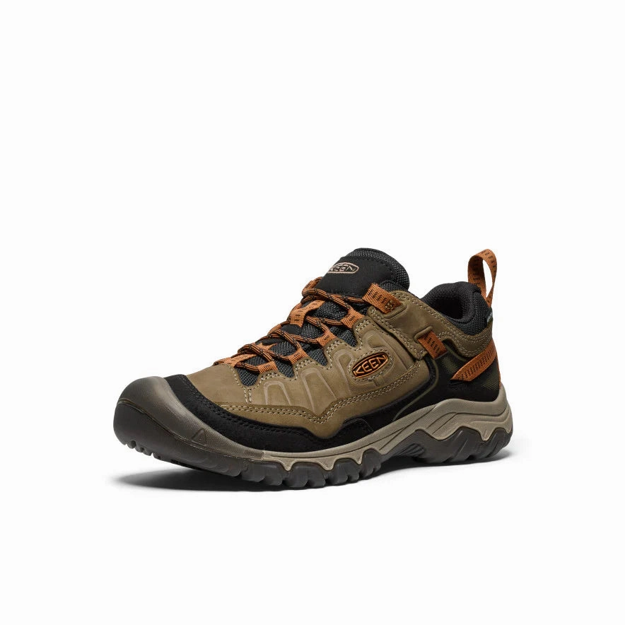 Motion Control Hiking Shoes Men's Targhee IV Waterproof Sea Turtle/Roasted Pecan