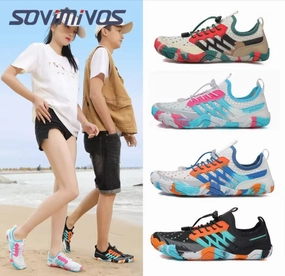 Hiking Shoes Versus Walking Shoes Barefoot Trail Shoes for Men and Women - Casual Hiking and Aquatic Sneakers.