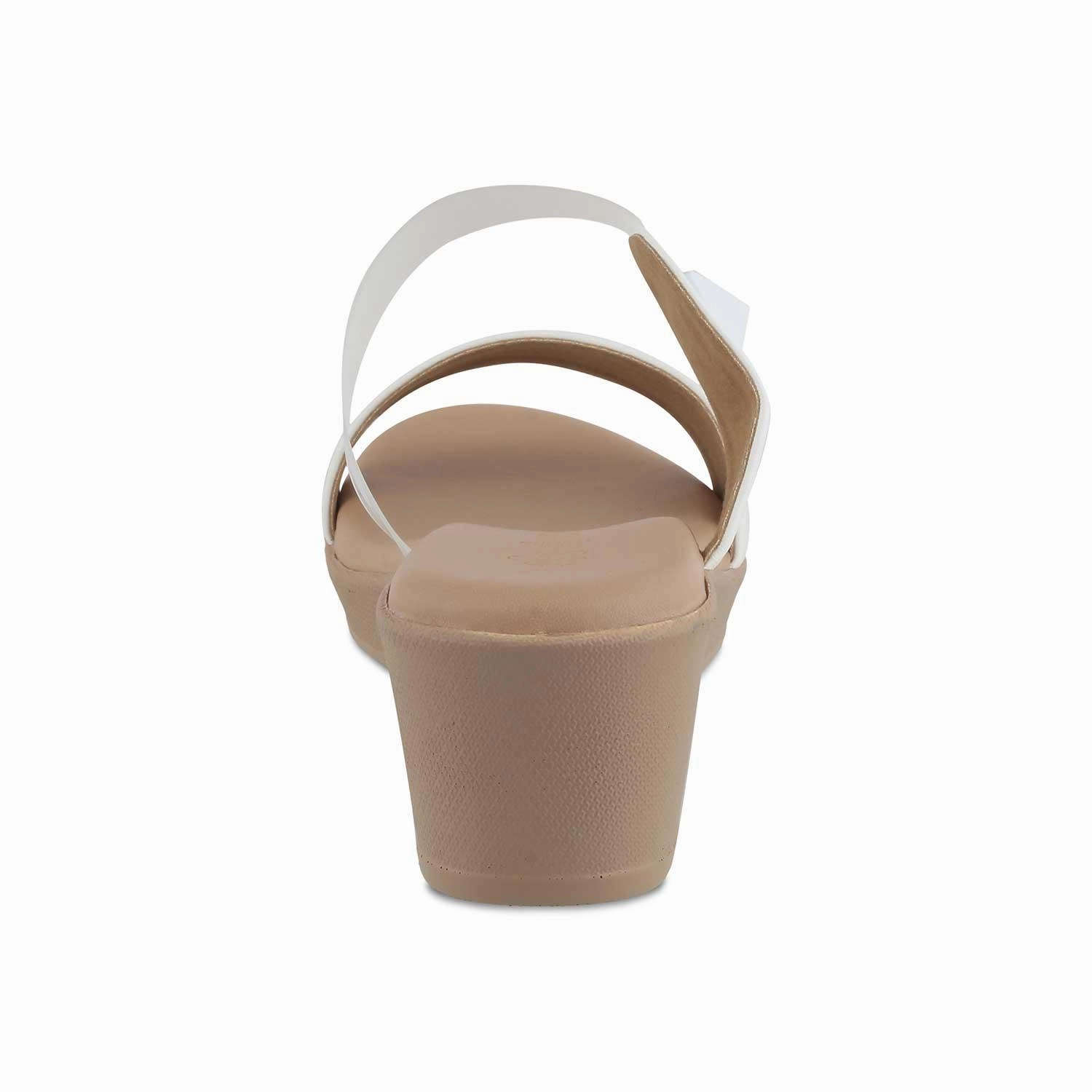 Best Sandals For Walking All Day The Vios White Women's Dress Wedge Sandals Tresmode