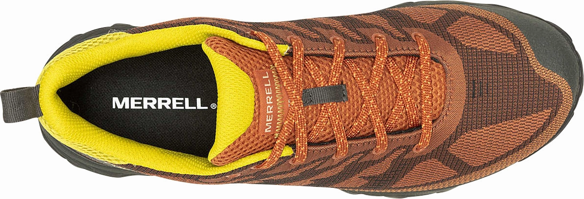 Merrell Speed Eco Waterproof Mens Walking Shoes - Orange Hiking Shoes Outbound