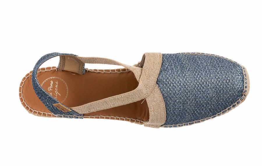 Cloudfeel Knotted Espadrille Tp Mosaic Denim
