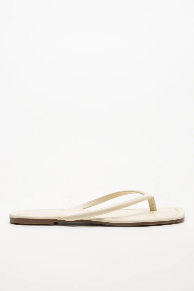 Sandals Bermuda All-inclusive Thong Mule Sandal Natural