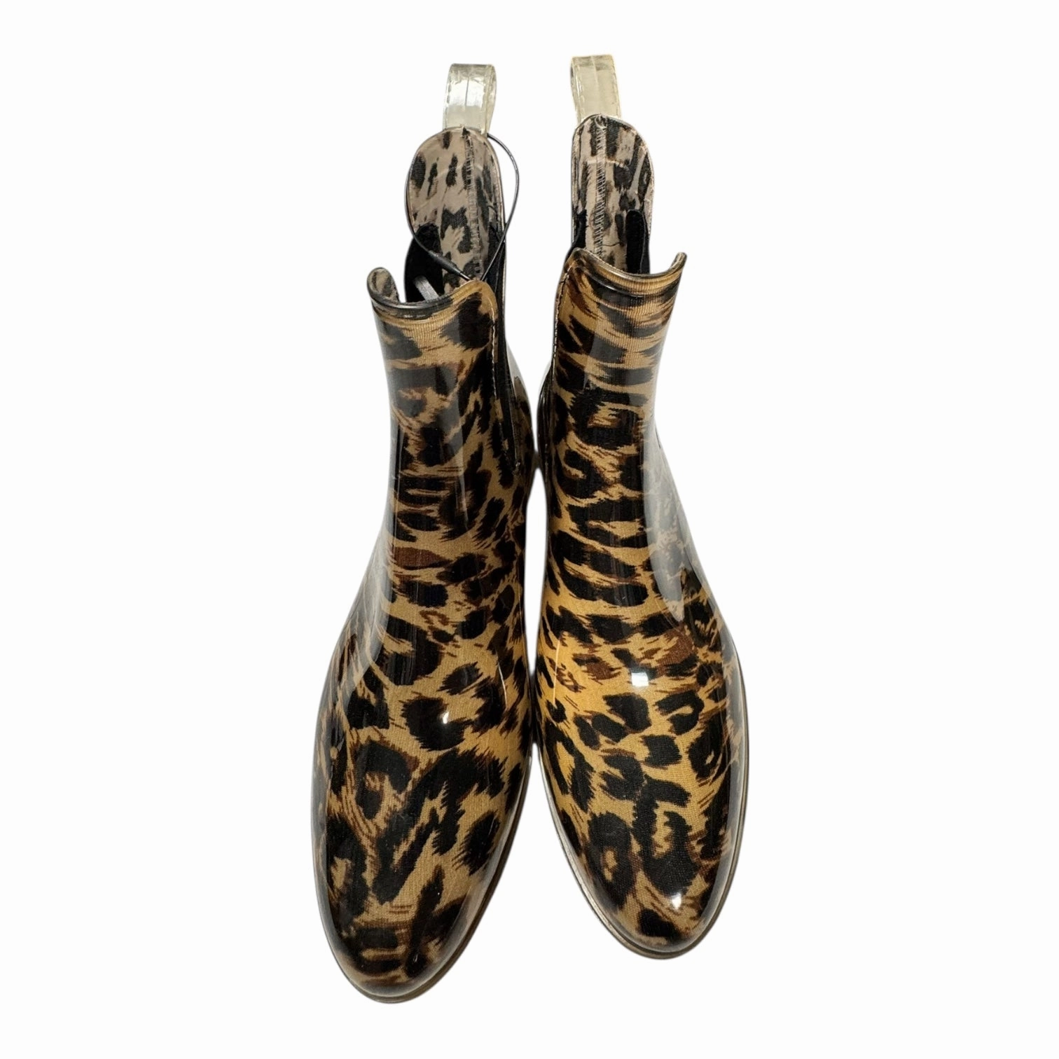 Boots Rain By J. Crew In Animal Print, Size:10 Victoria Secret Rain Boots