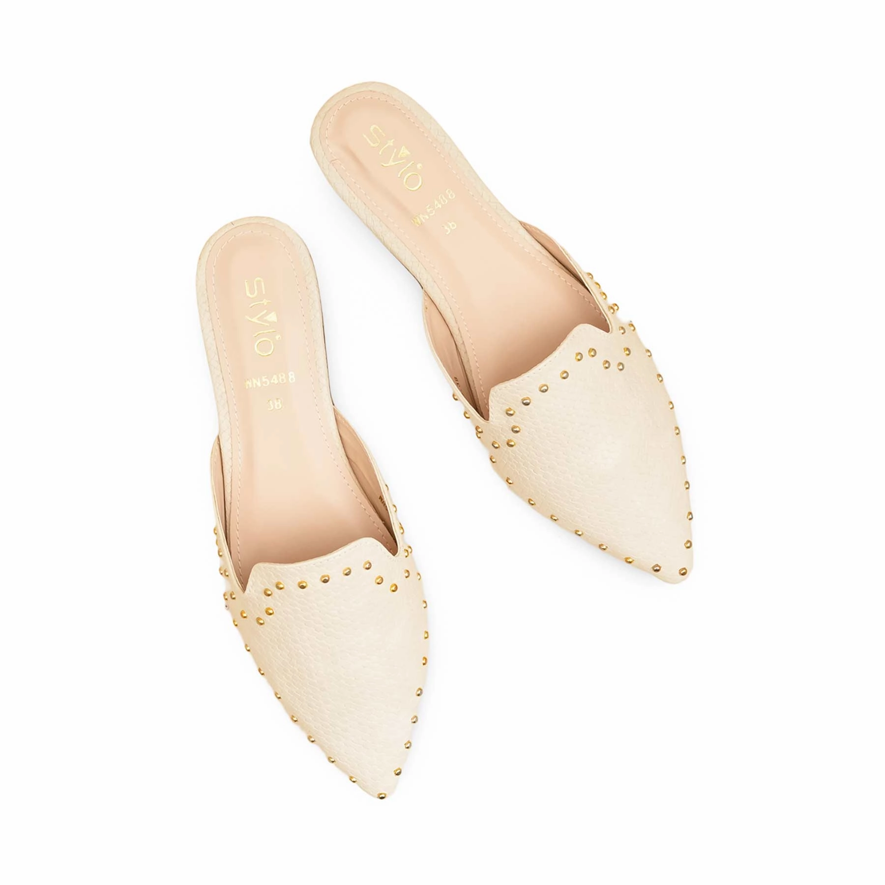 Beige Back Open For Women WN5488 Shoes Hyderabad