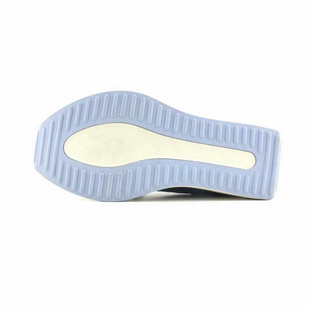 Running Shoes For Concrete Allbirds - Risers - Hazy Indigo (Natural White Sole)