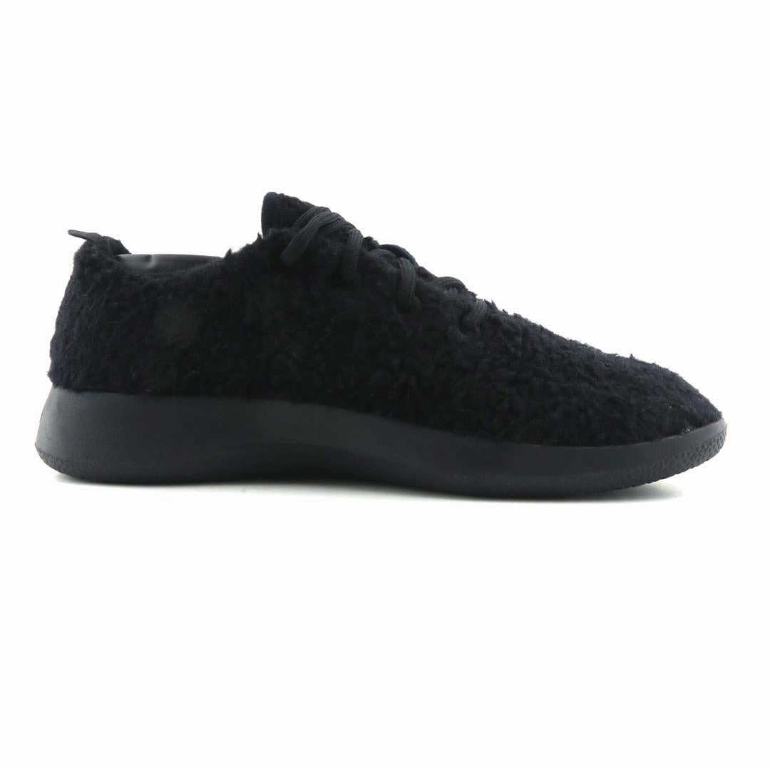 Allbirds -  Wool Runners Fluffs - LIMITED EDITION: Natural Black (Black Sole) Best Daily Trainer Running Shoes 2024