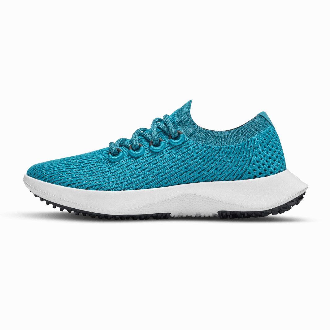 Allbirds Tree Dasher 2 - Limited Edition  -  Thrive Teal (Blizzard Sole) Best Running Shoes For Peroneal Tendonitis