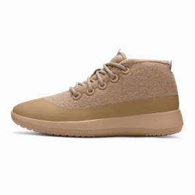 Running Flat Feet Shoes Allbirds Wool Runner-up Mizzle Plus - LIMITED EDITION: Hazy Beige (Hazy Beige Sole)