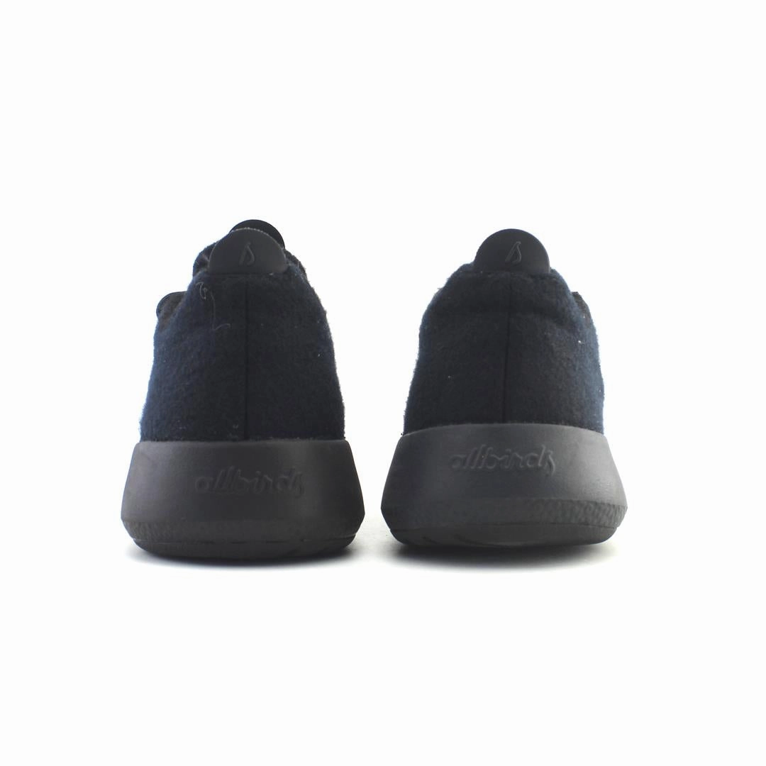 Allbirds Wool Runners Mizzles - LIMITED EDITION: BLACK (Black Sole) EX Running Shoes With Flowers