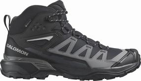 Salomon X Ultra 360 Mid GORE-TEX Mens Walking Boots - Black Hiking Shoes Hurt Toes