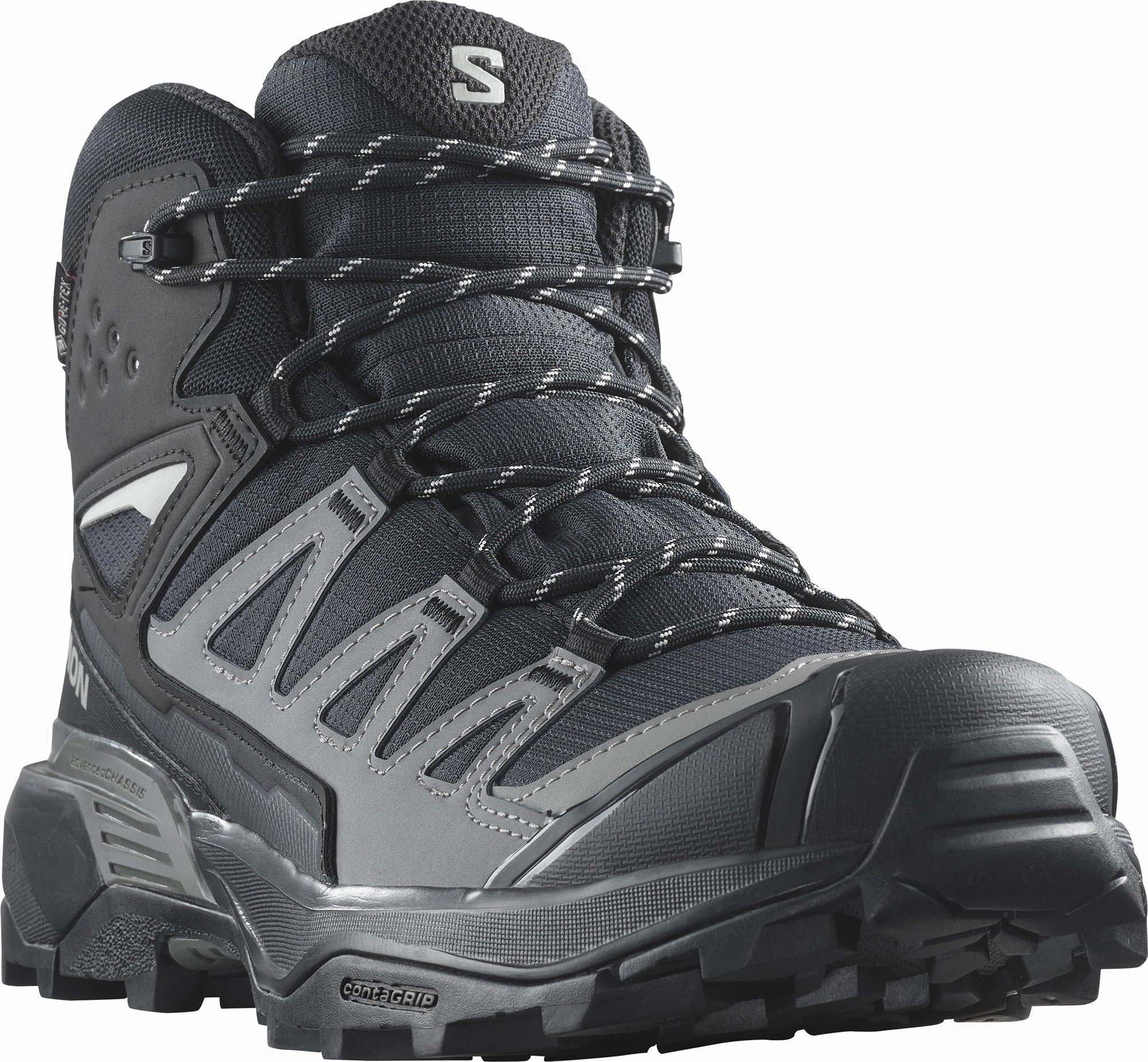 Salomon X Ultra 360 Mid GORE-TEX Mens Walking Boots - Black Hiking Shoes Vs Hiking Boots