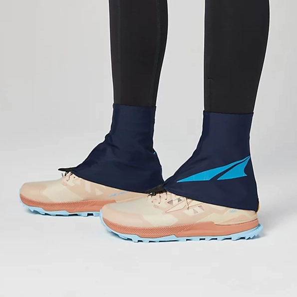 Altra 2 Point Trail Gaiter | Navy / Light Blue Shoe Tree Appalachian Trail