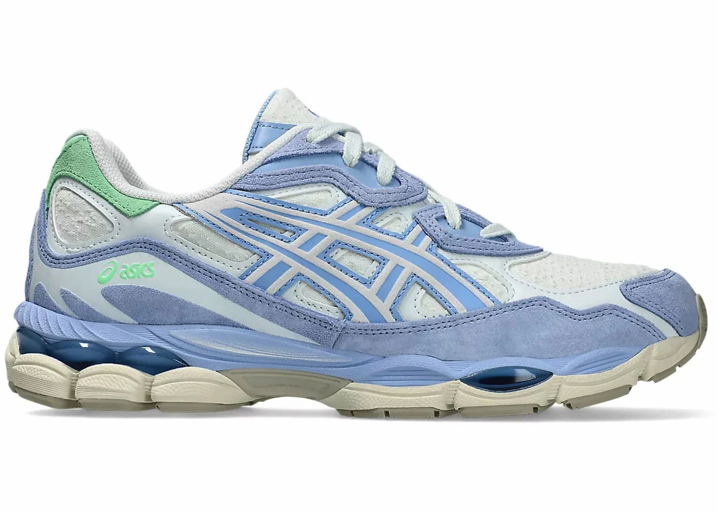 ASICS Gel-NYC Airy Blue Stone Wash Asics Solution Swift Ff 2 Tennis Shoe