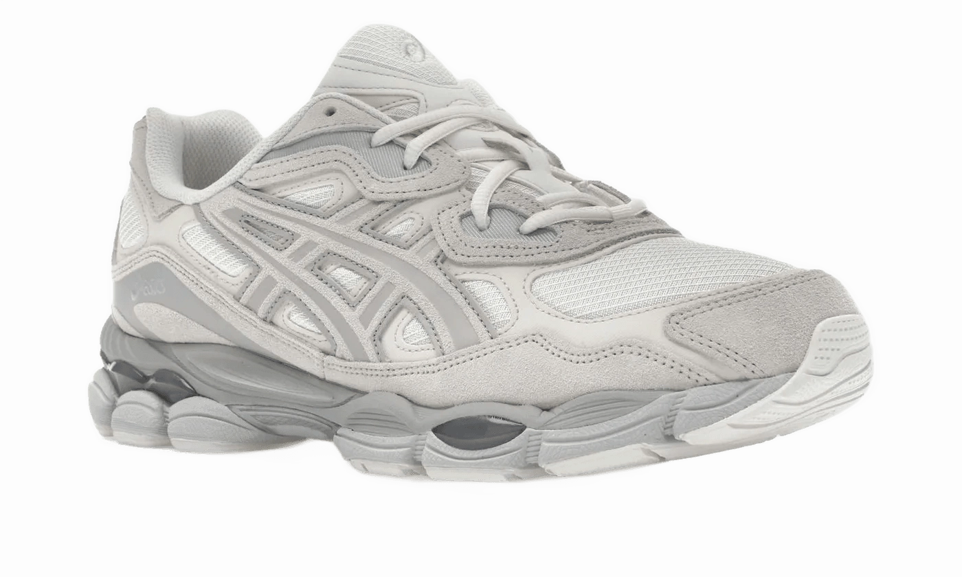 ASICS Gel-NYC Cream Grey Asics Shoe Size Chart Inches