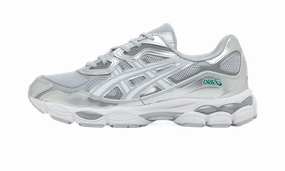 ASICS Gel-NYC Silver Piedmont Grey White Aqua Asics Matflex 5 Wrestling Shoe