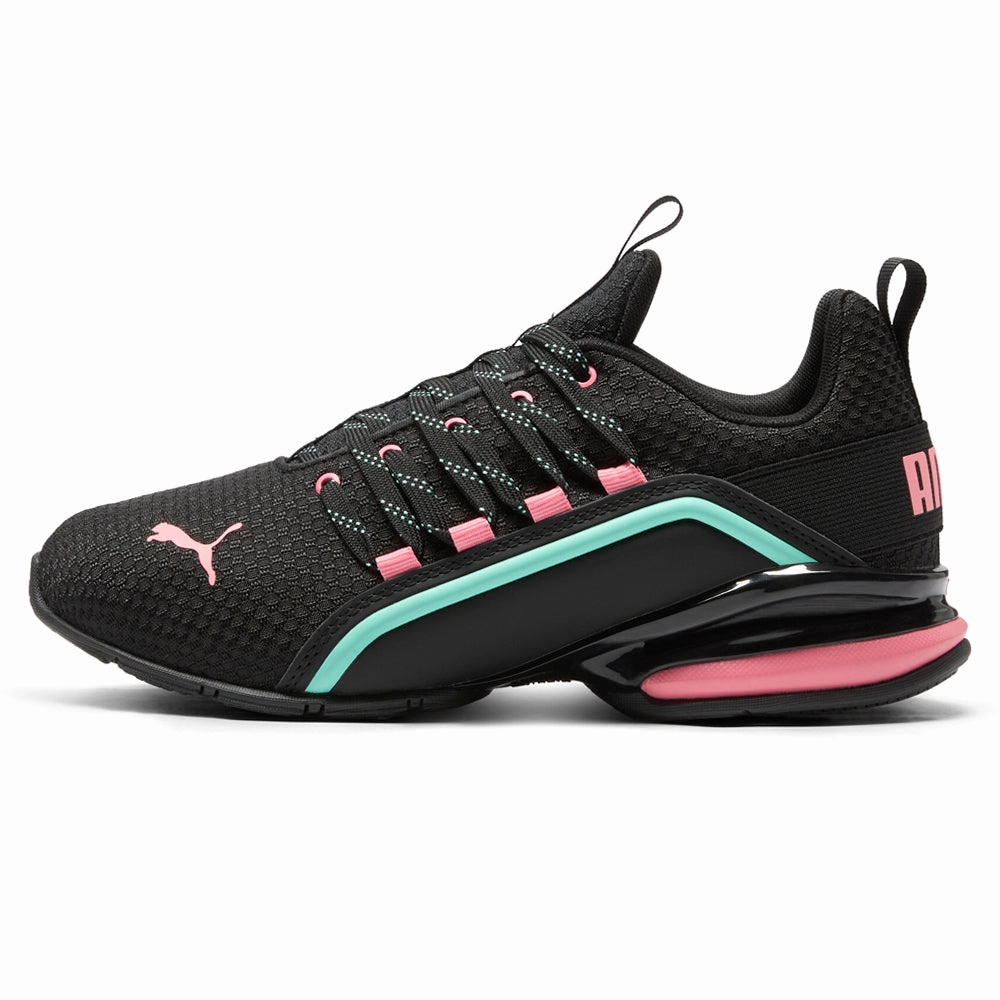 Axelion Colorful Contours Lace Up Sneakers Shop Puma Tennis Shoes