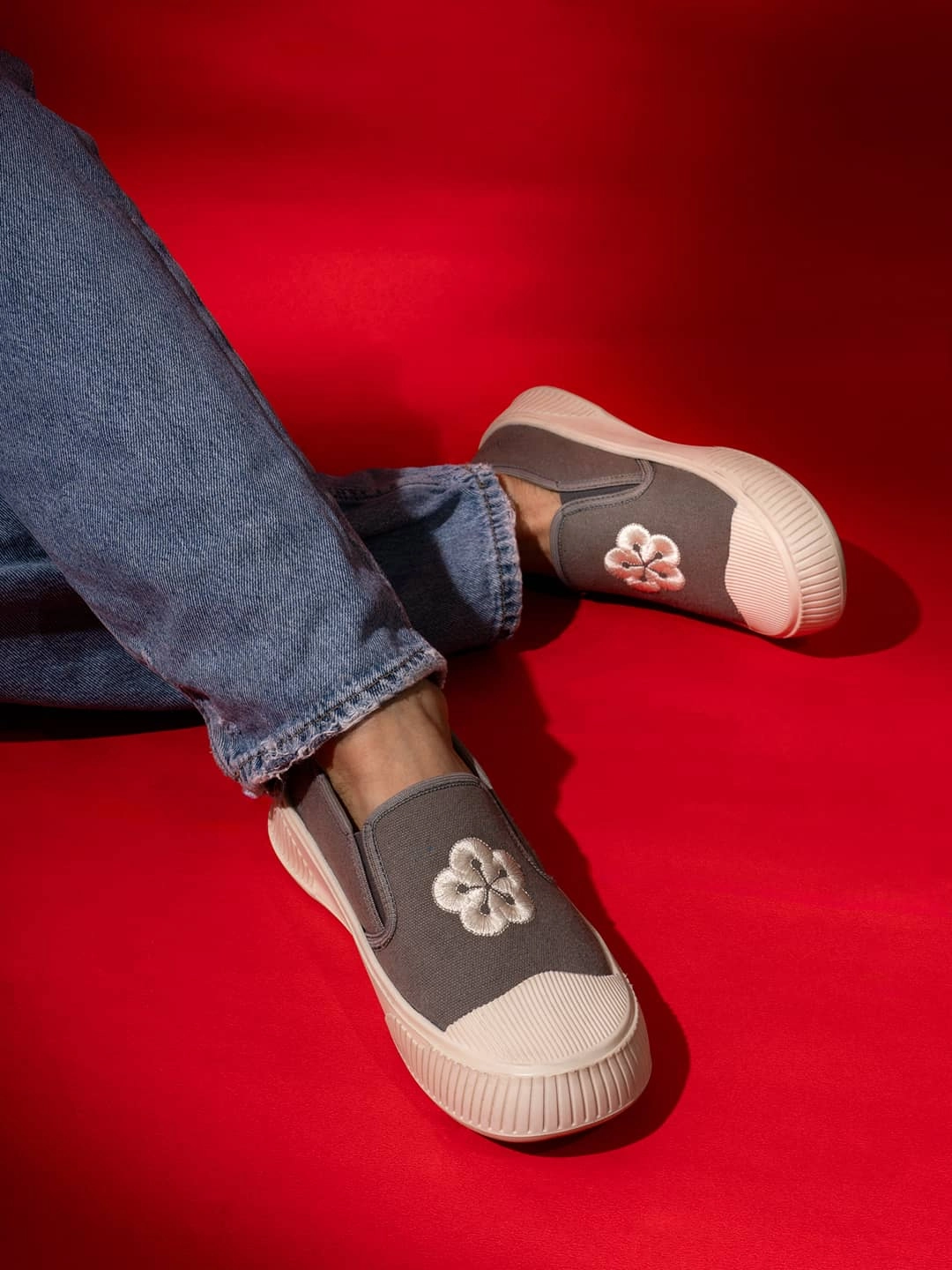 Sneakers Shoes Bacca Bucci Kawaii Sakura Slip-On Sneakers