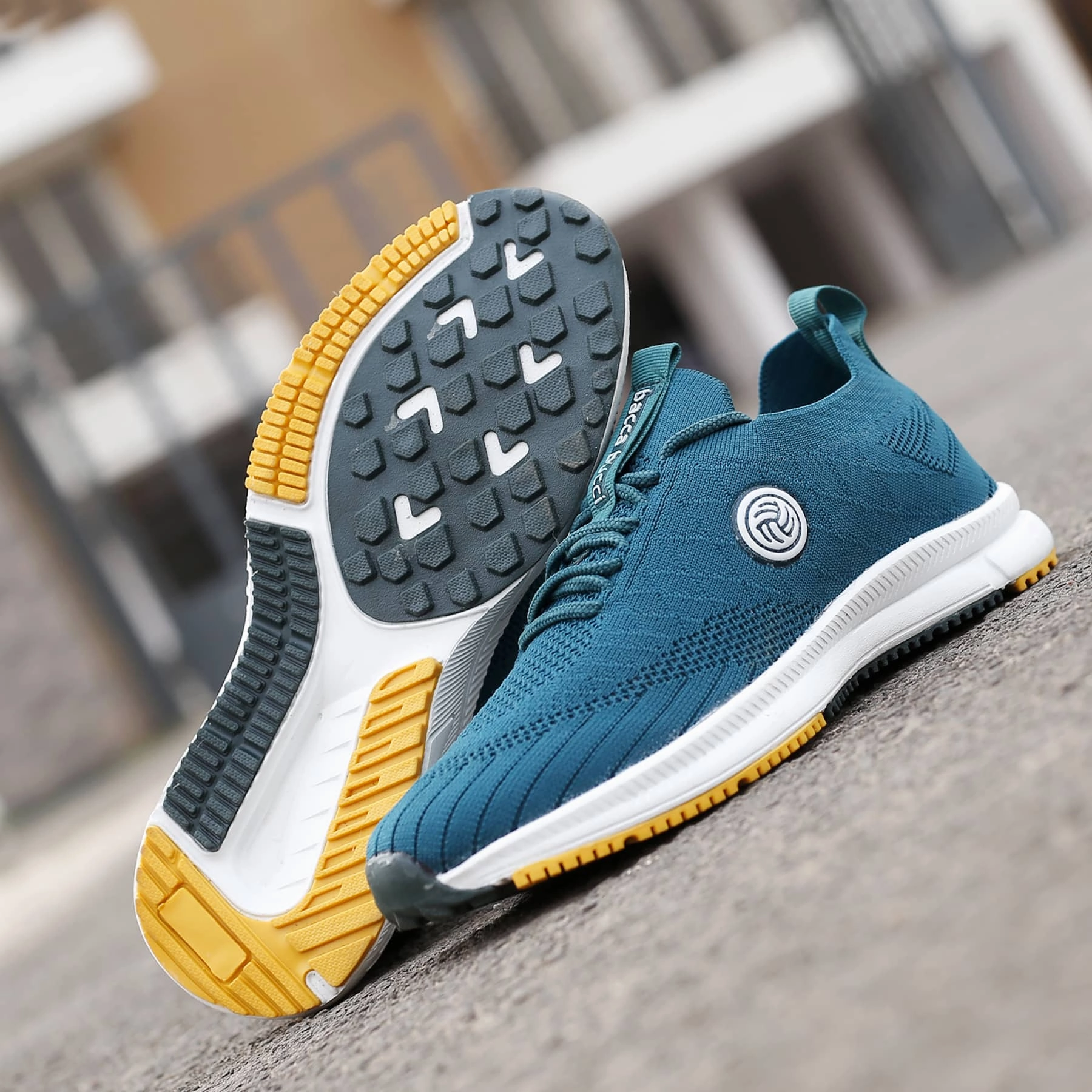 Shoes Cleaning Bacca Bucci WAVE RIDER Women Training Shoes | Green Casual Sneakers for Women