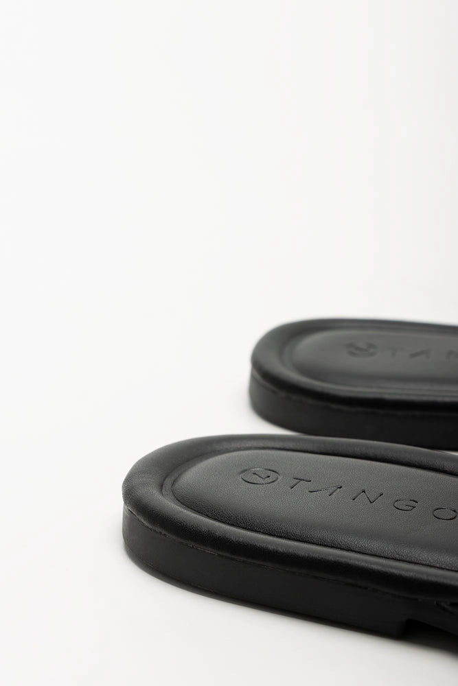 Attilio Giusti Leombruni Sandals Thong Mule Sandal Black