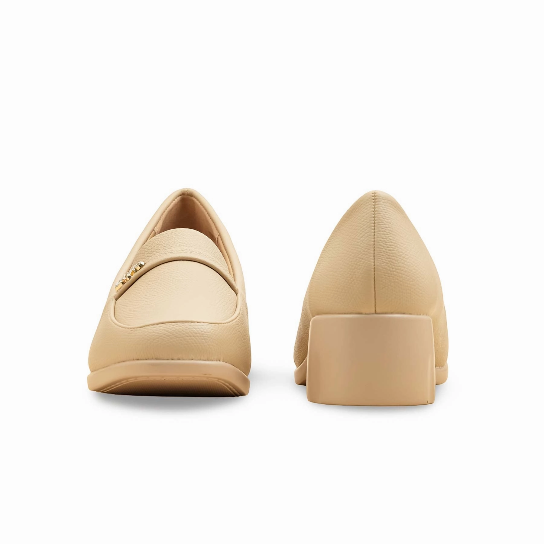 Beige Court Shoes For Women WN7508 Nurses