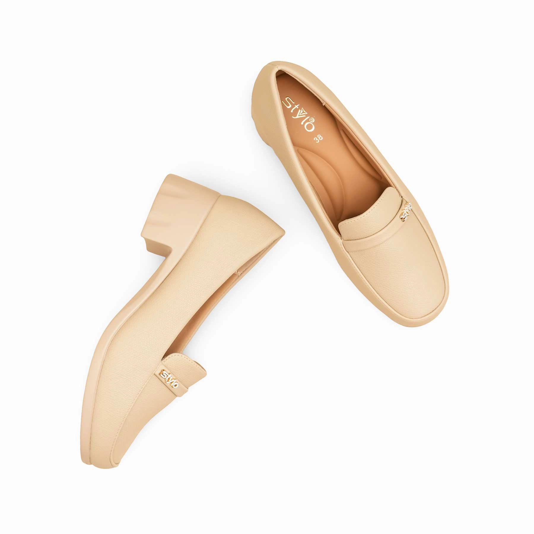 Shoes Bondi 8 Beige Court Shoes For Women WN7508