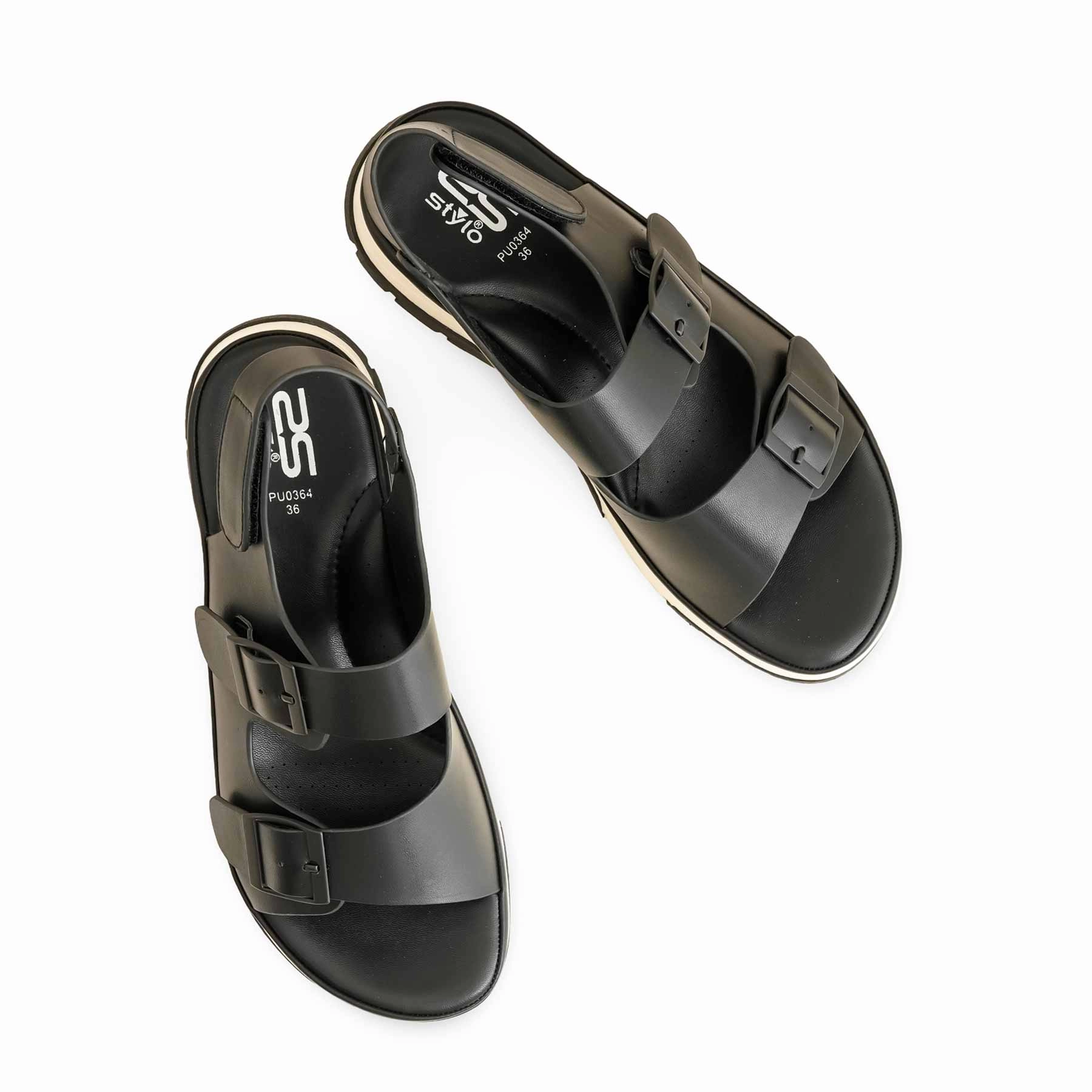Black Formal Women Sandal PU0364