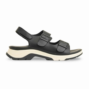 Camera Platform Sandals Black Formal Women Sandal PU0364