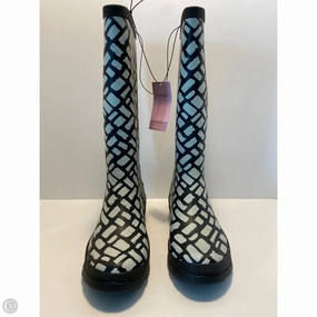 Boots Rain By Serra In Black & White, Size: 8 Mackintosh Rain Boots