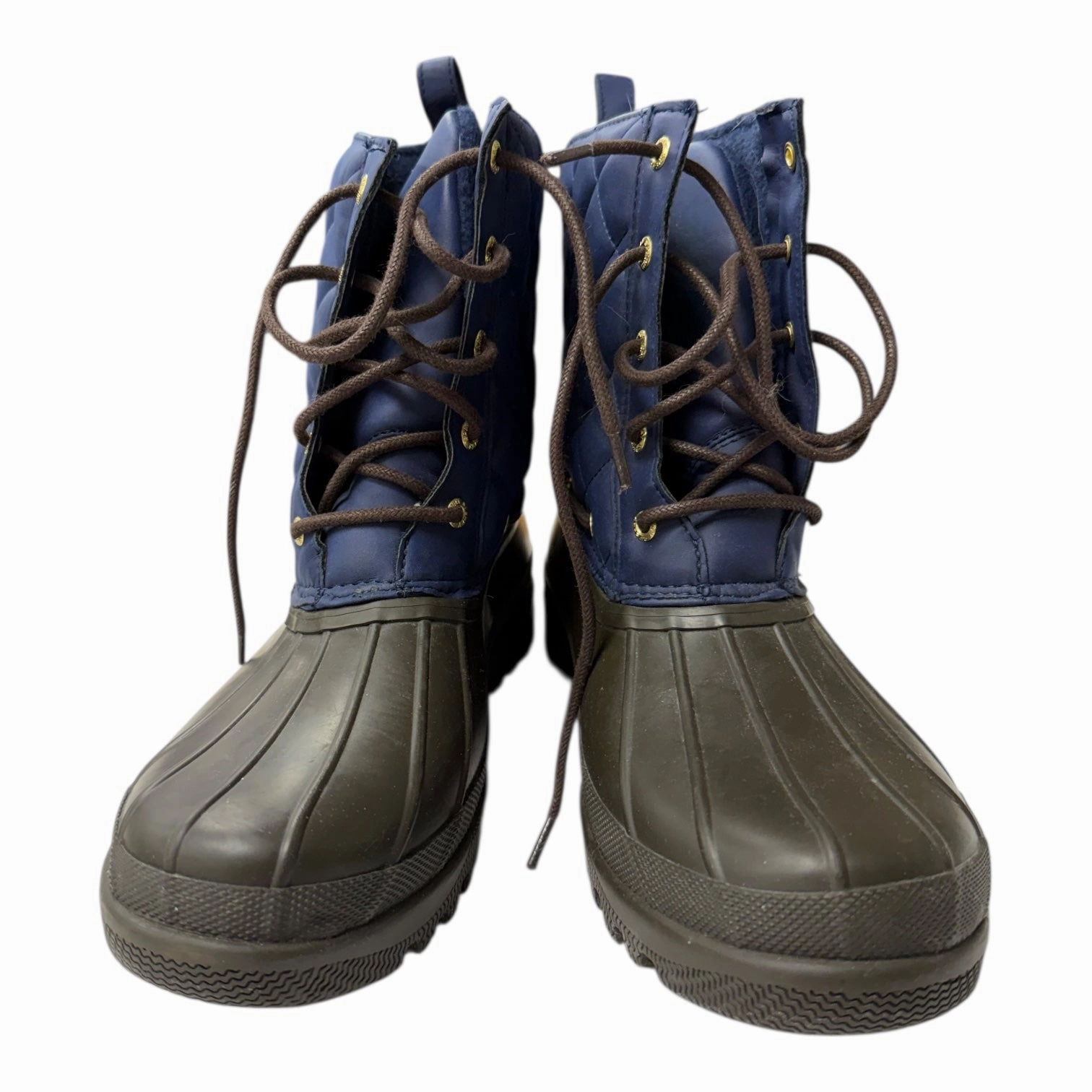 Boots Rain By Sperry In Black & Blue, Size:10 Classy Rain Boots