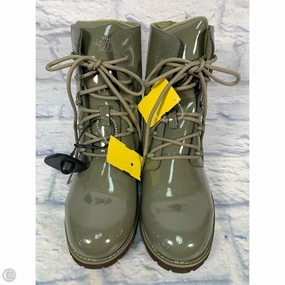 Boots Rain By The North Face In Green, Size: 8.5 Tall Wide Calf Rain Boots