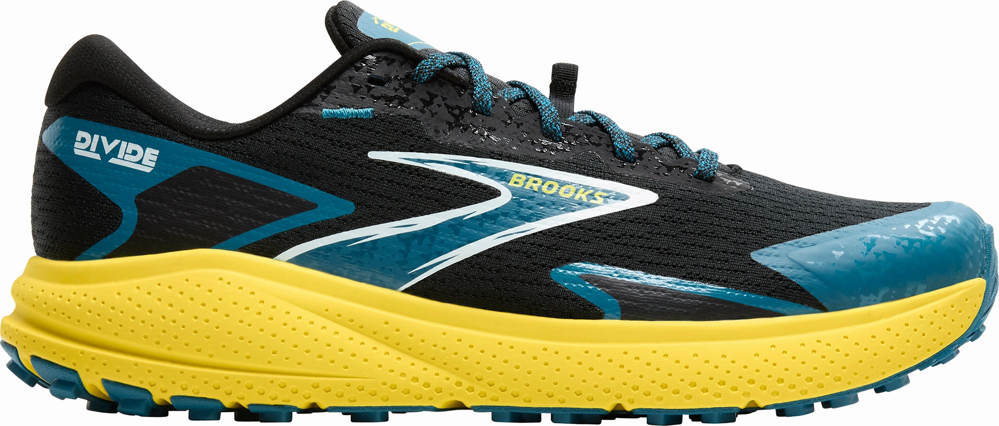 Brooks Divide 5 Mens Trail Running Shoes - Black Best Door To Running