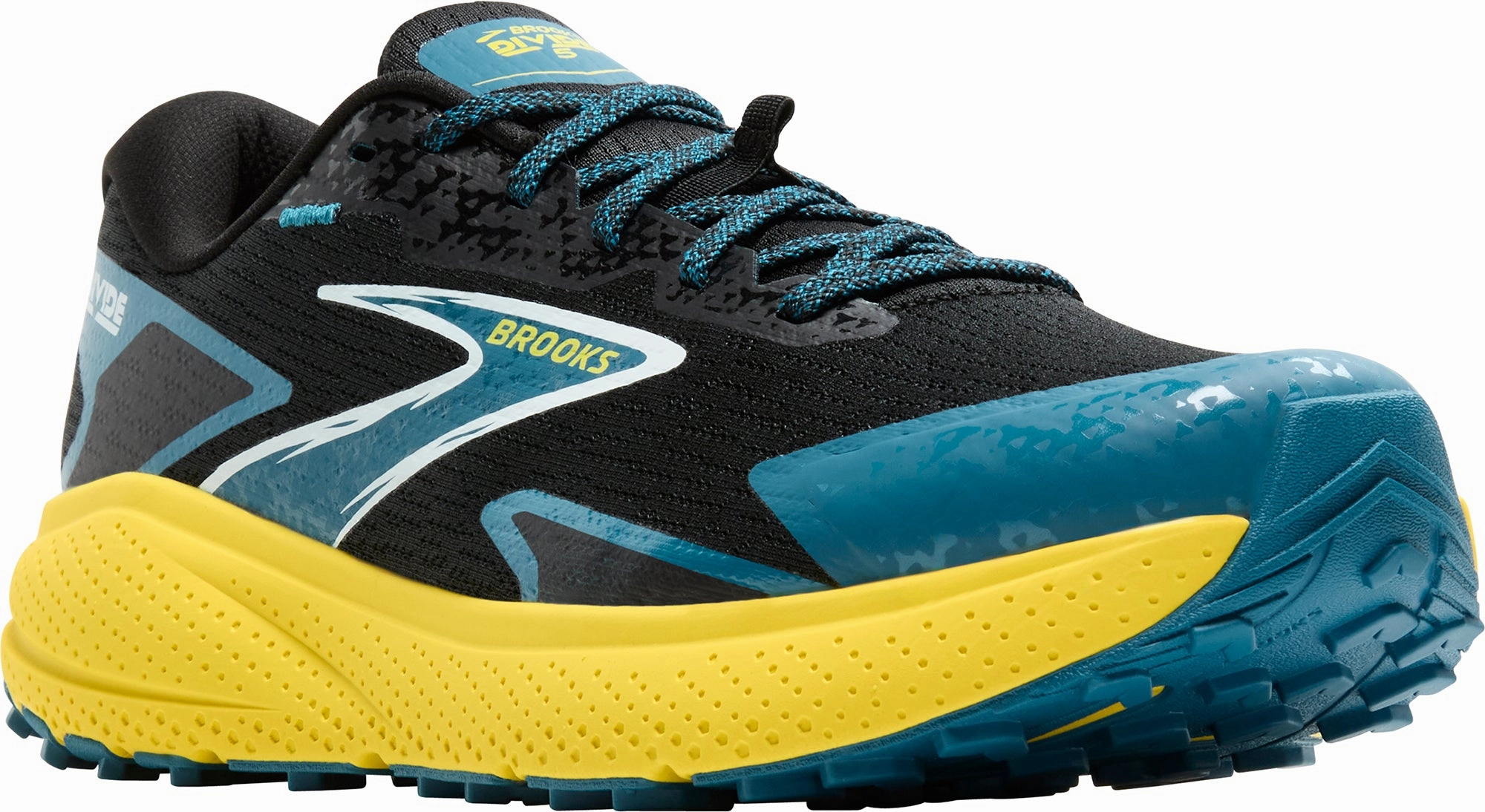 Brooks Divide 5 Mens Trail Running Shoes - Black The North Face Trail Shoes