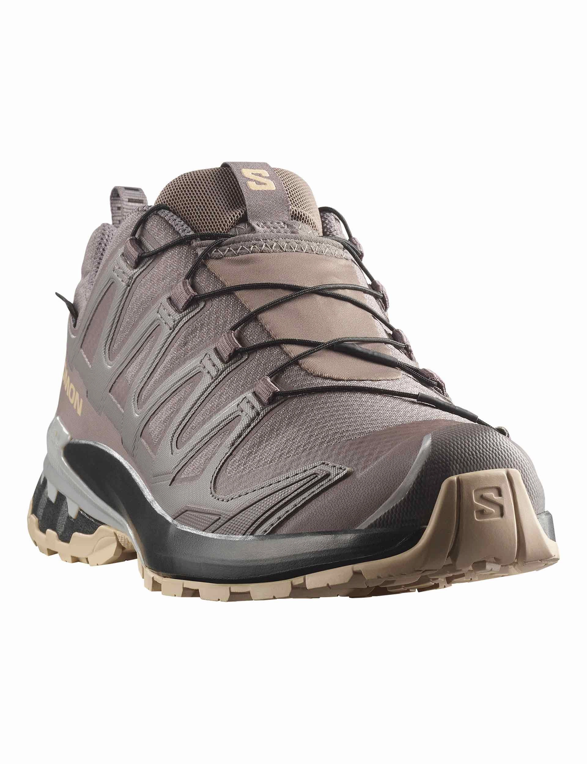Genesis Trail-running Shoes XA Pro 3D V9 Gore-Tex - Plum Kitten/Black/Gull