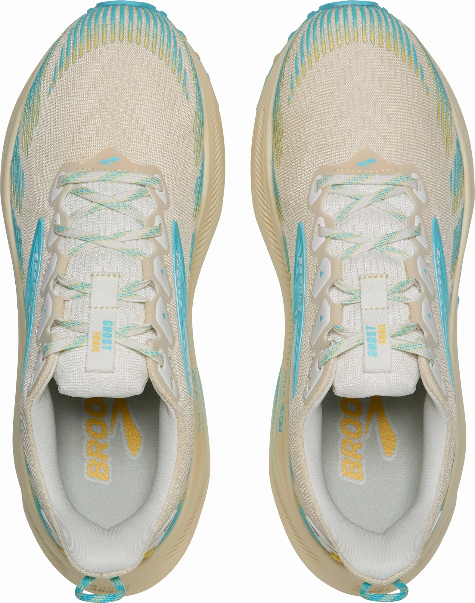 Brooks Ghost Trail Womens Running Shoes - Cream Ultra Glide 2 Trail-running Shoes