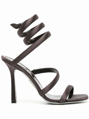 Bulgari 105mm satin sandals Autenti Sandals
