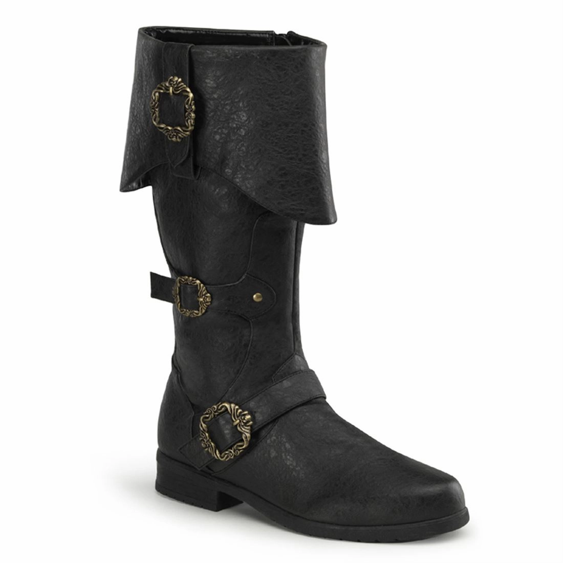Core Leather Knee-high Boots Carribean-299